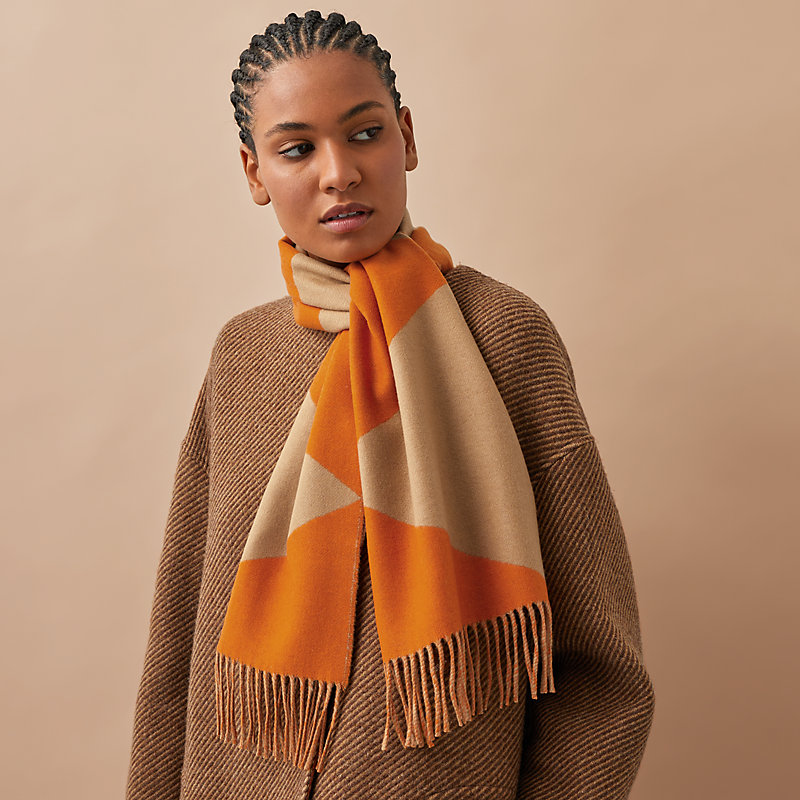 Casaque Zig Zag scarf | Hermès Singapore